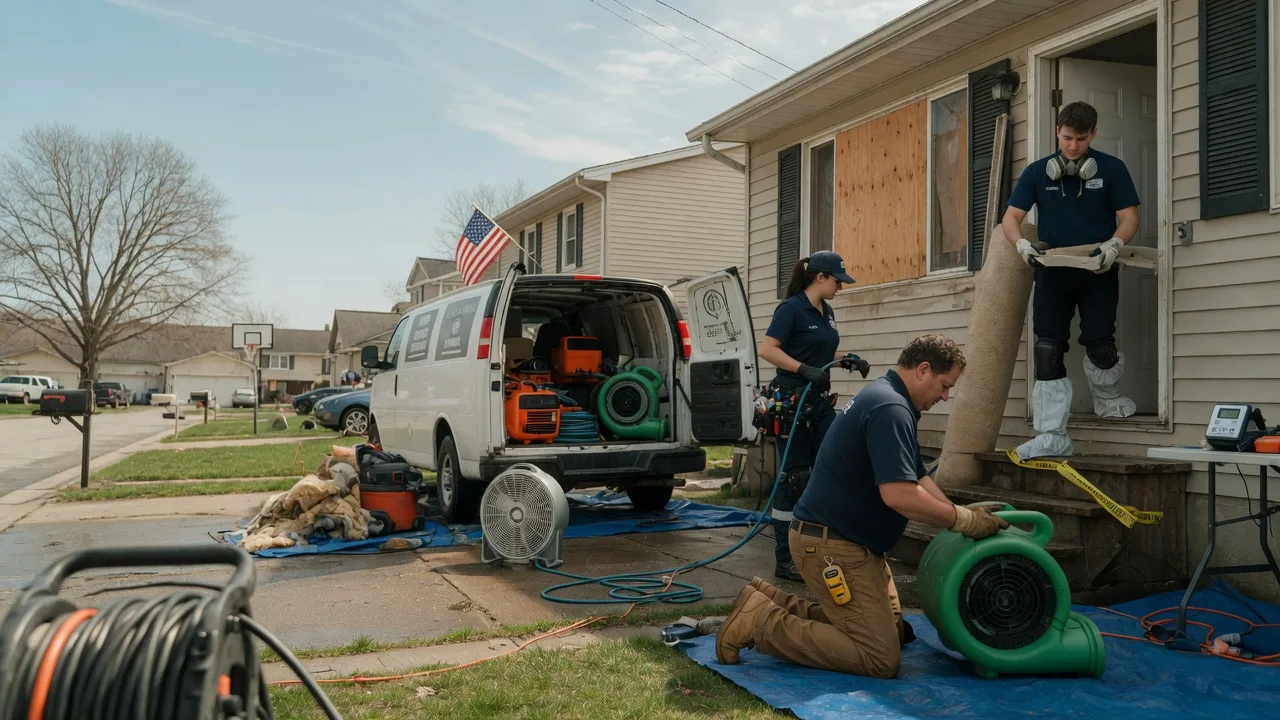 Water Damage Restoration in Brownsville, OH near me